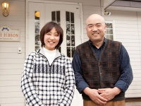 山中湖、ペンションブルーリボンのオーナー夫妻
